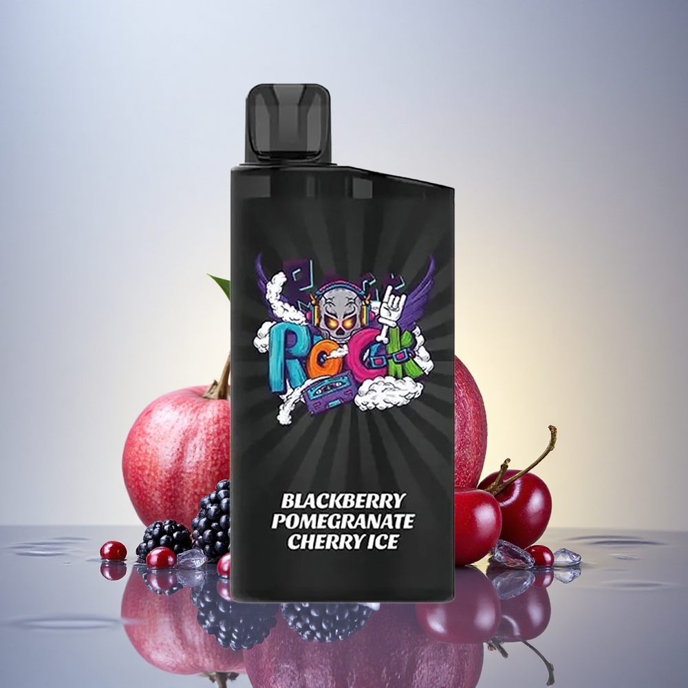 IGET Bar 3500 Puffs Črni Orel Granatno Češnjevo Ledo z 1400 mAh