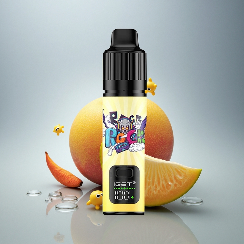 IGET BAR PLUS S3 POD 10000 Puffs Mango Pošast 50mg nikotina 950mAh