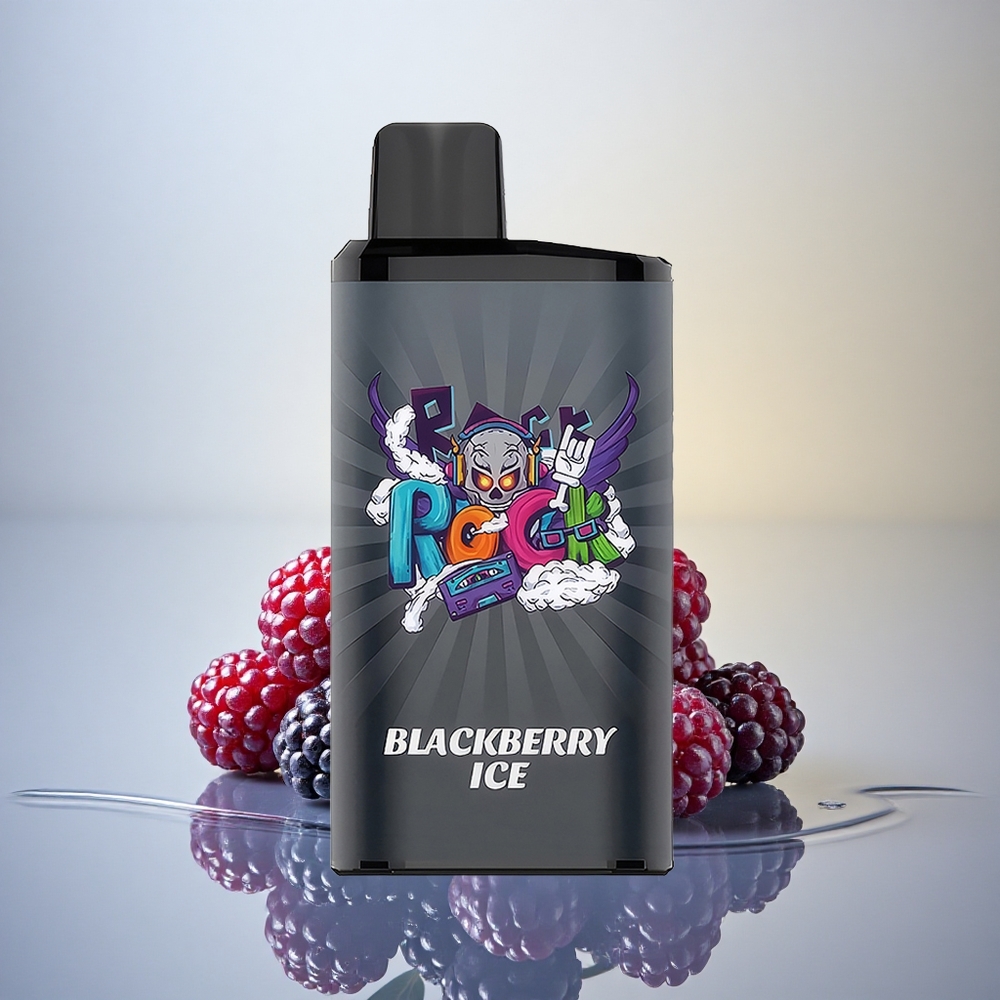 IGET Bar Pro 10000 Puffs Črni jagodični led z 2000 mAh baterijo