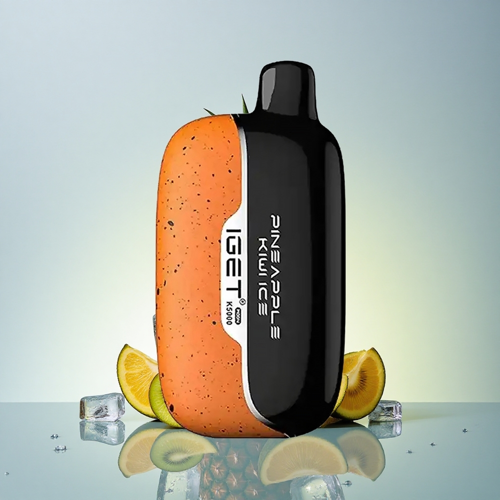 IGET Moon K5000 Puffs Ananas Kivi Led 81.5g 5000 Puffov PC