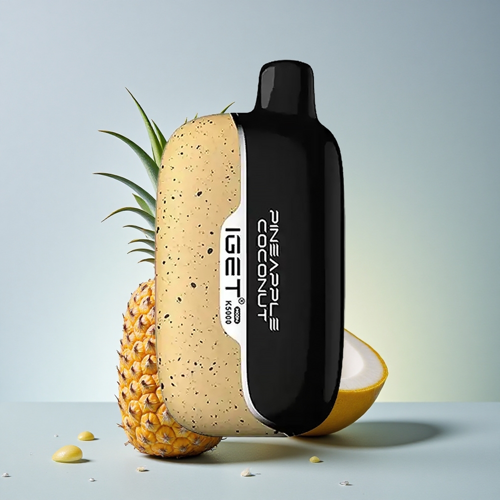 IGET Moon K5000 Puffs Ananas Kokos 81.5g PC 1.35 Ohm