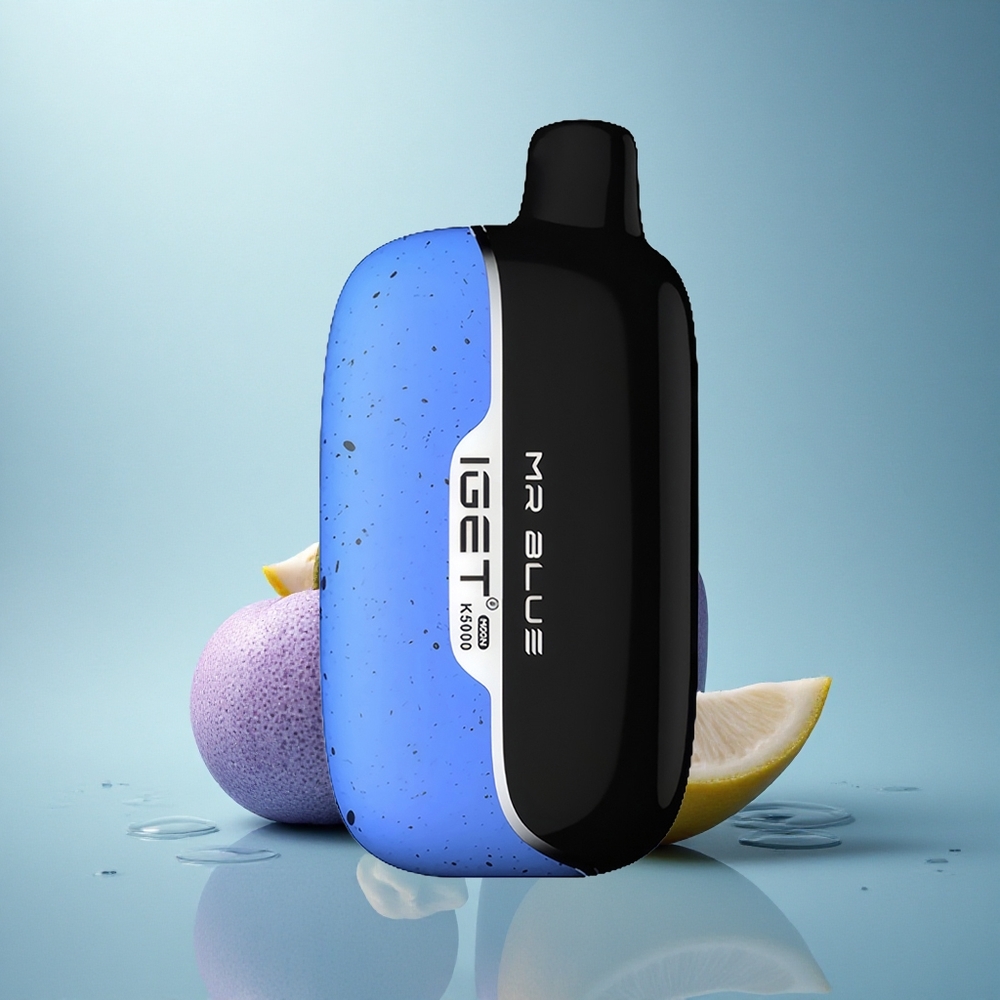 IGET Moon K5000 Puffs Gospod Modri PC 81,5 g 1,35 Ohm