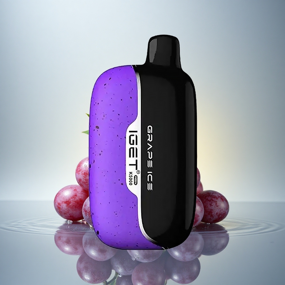 IGET Moon K5000 Puffs Grozdni led PC 81,5 g Mesh 1,35 Ohm