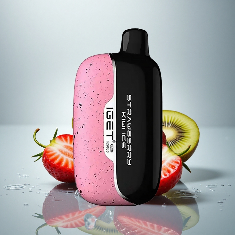 IGET Moon K5000 Puffs Jagoda Kivi Led z 5000 Puffi, Mesh Coil 1.35 Ohm