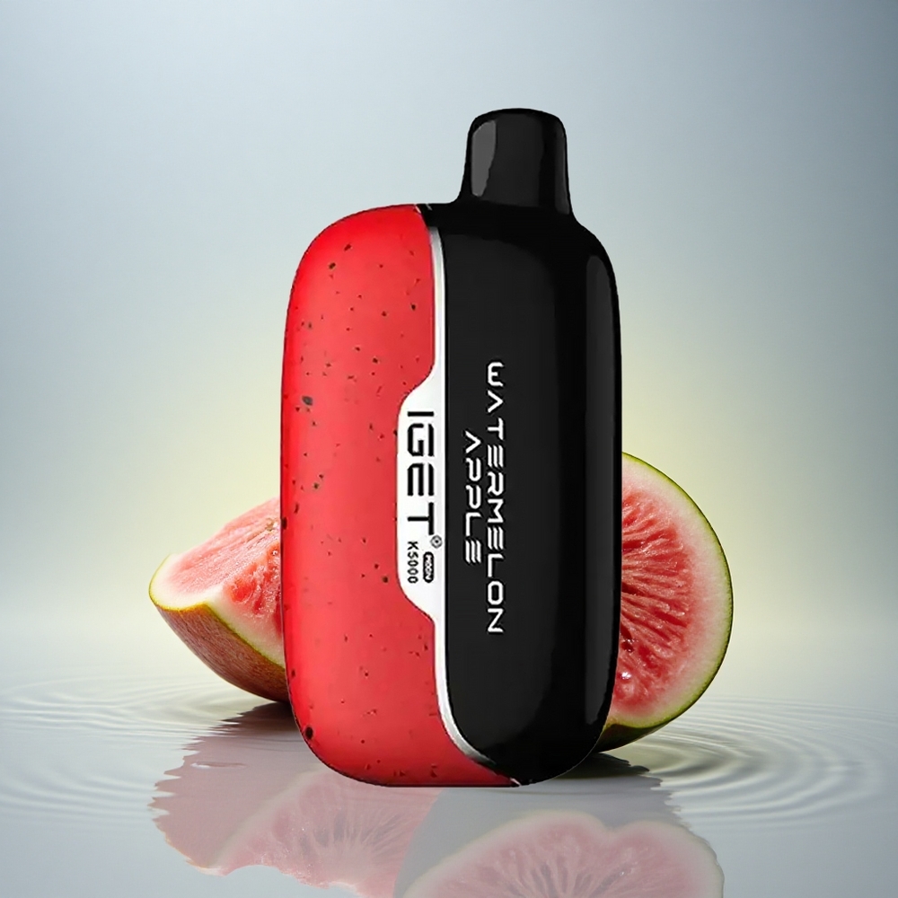 IGET Moon K5000 Puffs Lubenica Jabolko 81.5g Mesh 1.35 Ohm