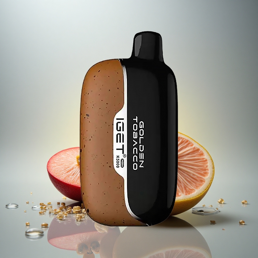 IGET Moon K5000 Puffs Zlati Tobak 81.5g PC 1.35 Ohm Mesh