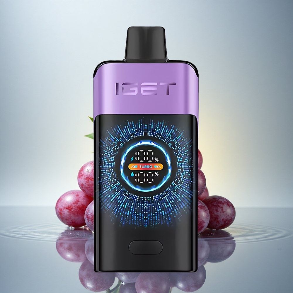 IGET ONE 12000 Puffs Grozdov Led z 2700 mAh in Dual Mesh Coil