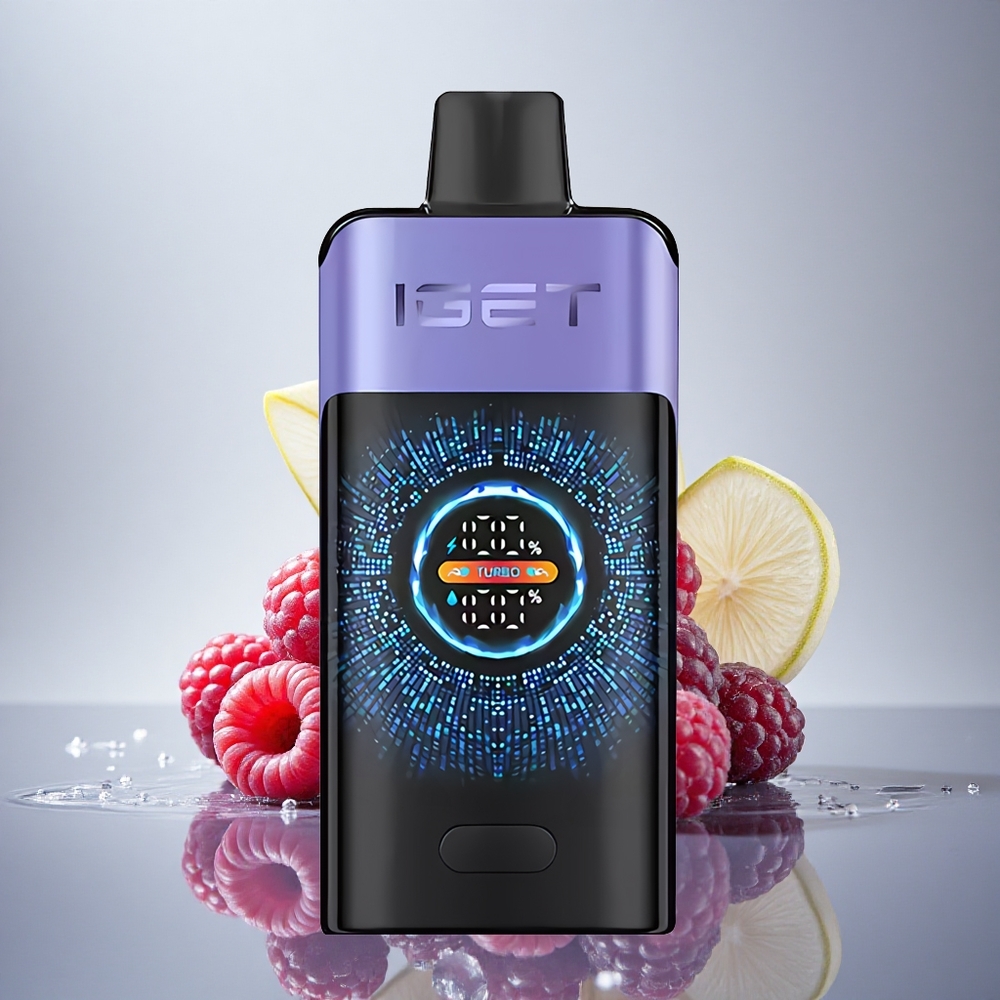 IGET ONE 12000 Puffs Malinovo Grozdje Led 2700 mAh