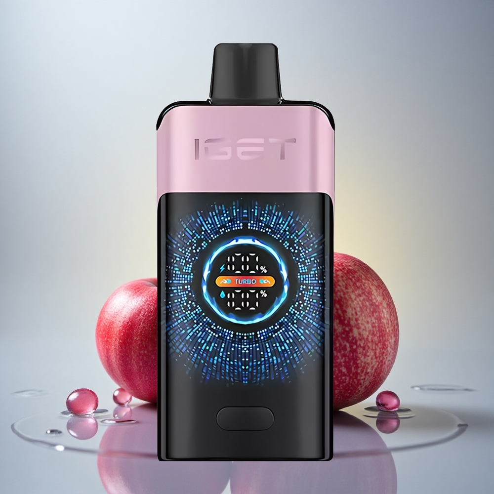 IGET ONE 12000 Puffs Češnja Granat Dual Mesh 2700 mAh