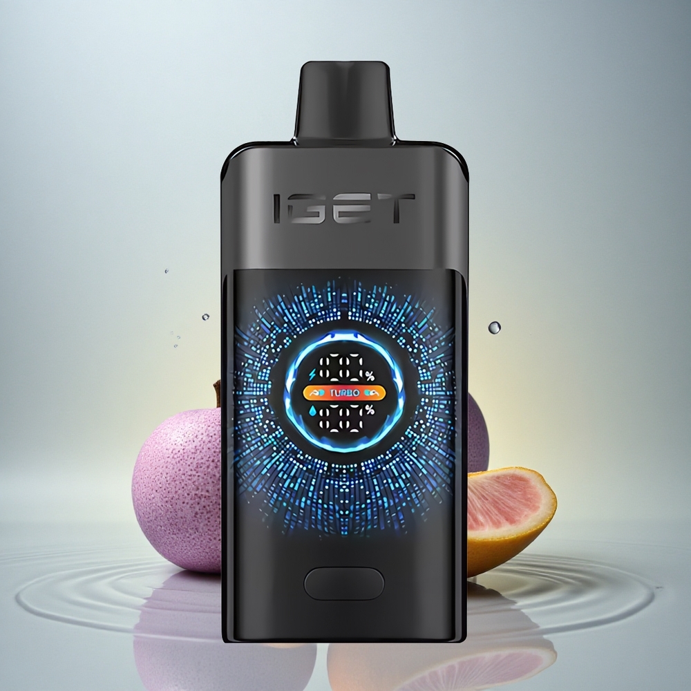 IGET ONE 12000 Puffs Črni Gozd Dual Mesh 2700 mAh