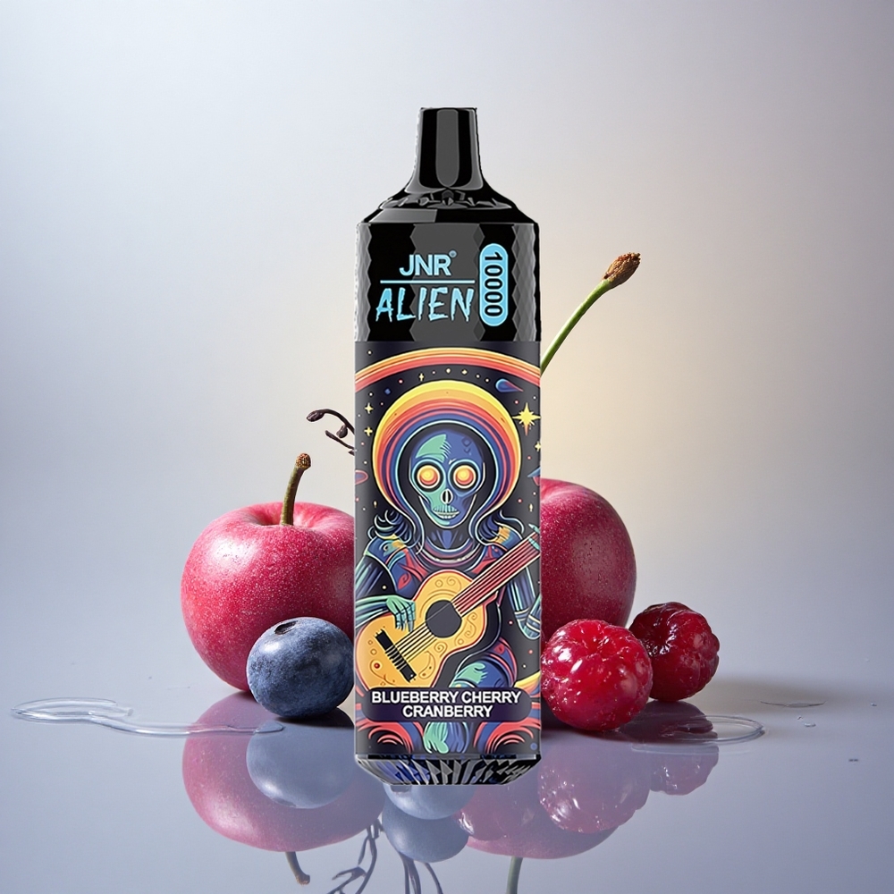 JNR Alien 10000 Borova Češnja Brusnica z RGB osvetlitvijo in 850mAh