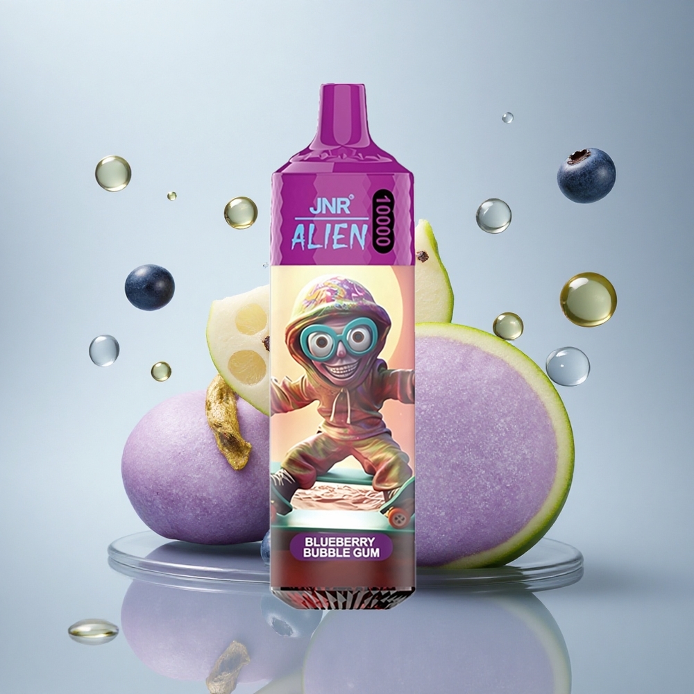 JNR Alien 10000 Borovnični Mehurčki z RGB LED in 850mAh