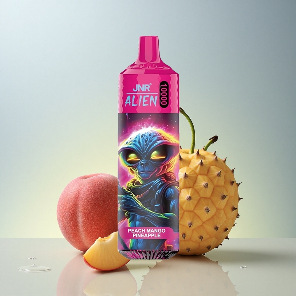 JNR Alien 10000 Breskova Mangova Ananas z RGB lučmi in 850mAh