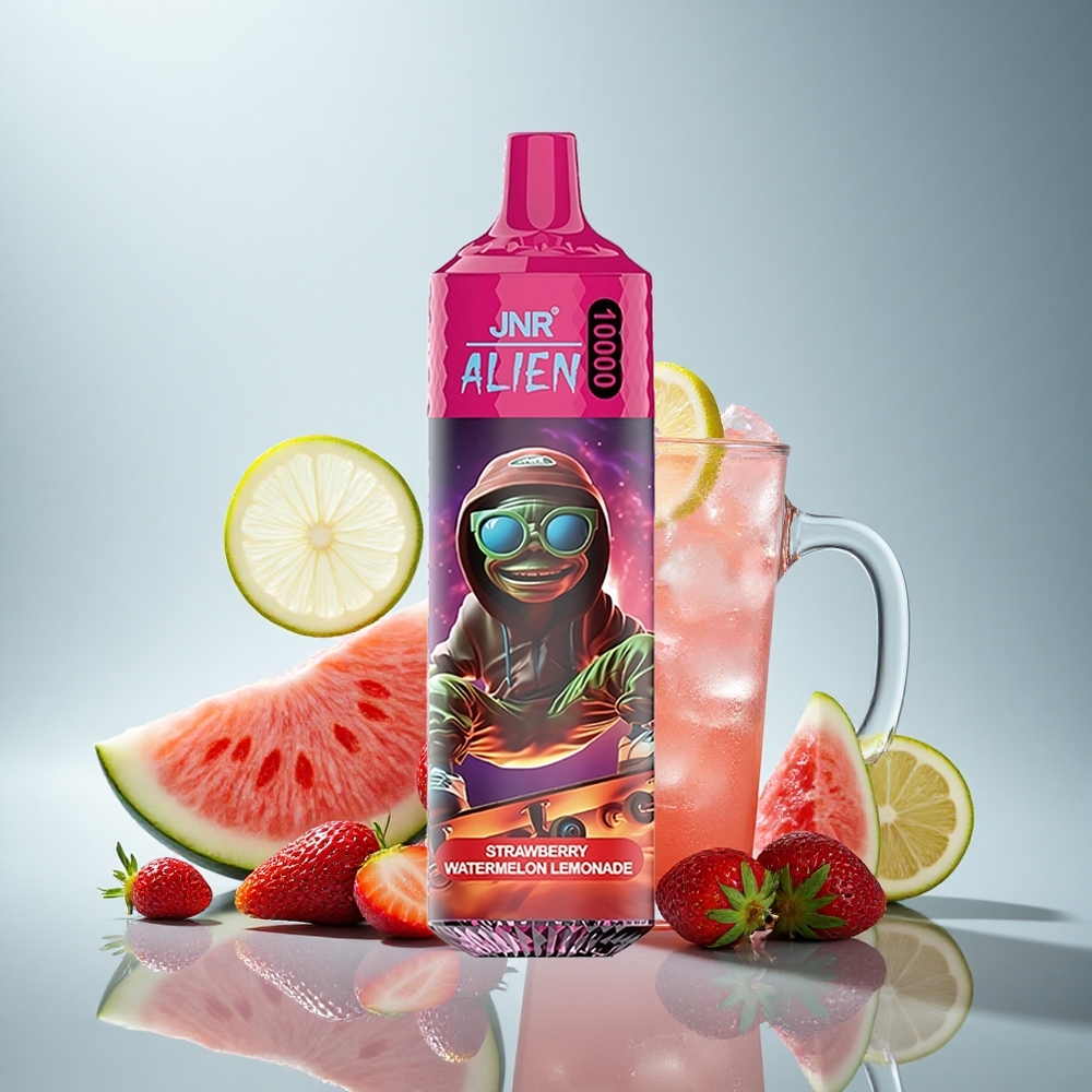 JNR Alien 10000 Jagoda Lubenica Limonada z LED in 850mAh
