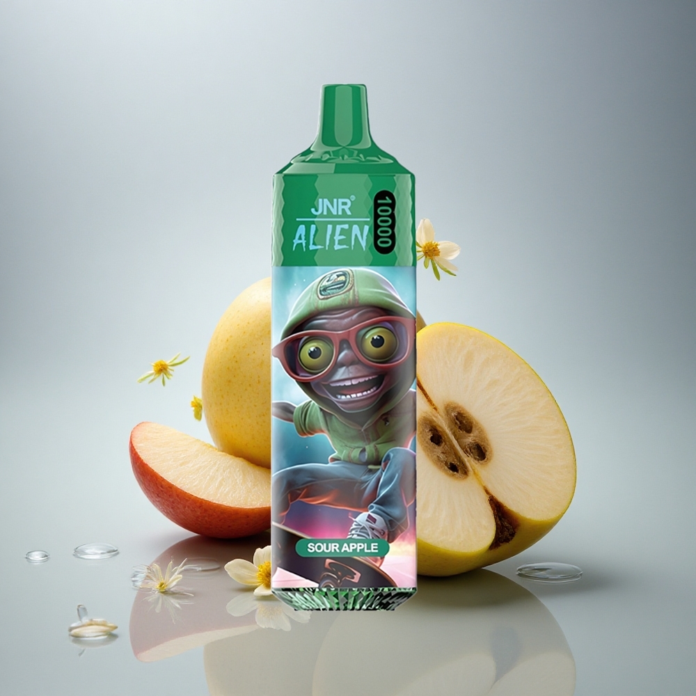 JNR Alien 10000 Kislo Jabolko 850mAh RGB