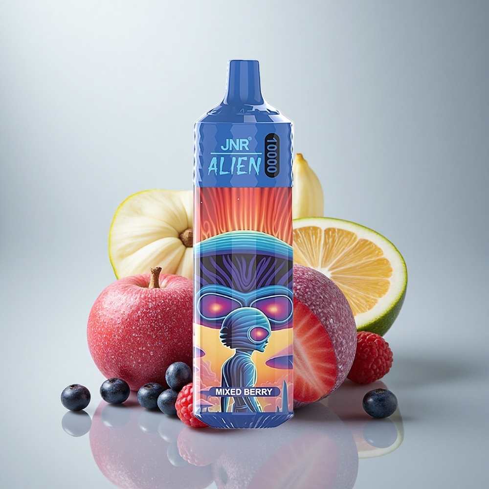 JNR Alien 10000 Mešane Jagode RGB LED 850mAh Tip-C