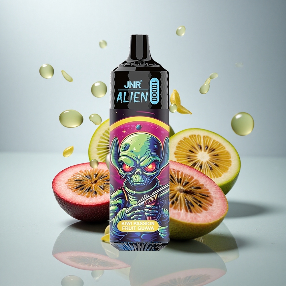 JNR Alien 10000 Navdušujoča roža guave z mesnim navojem 1,2 Ohm in baterijo 850mAh