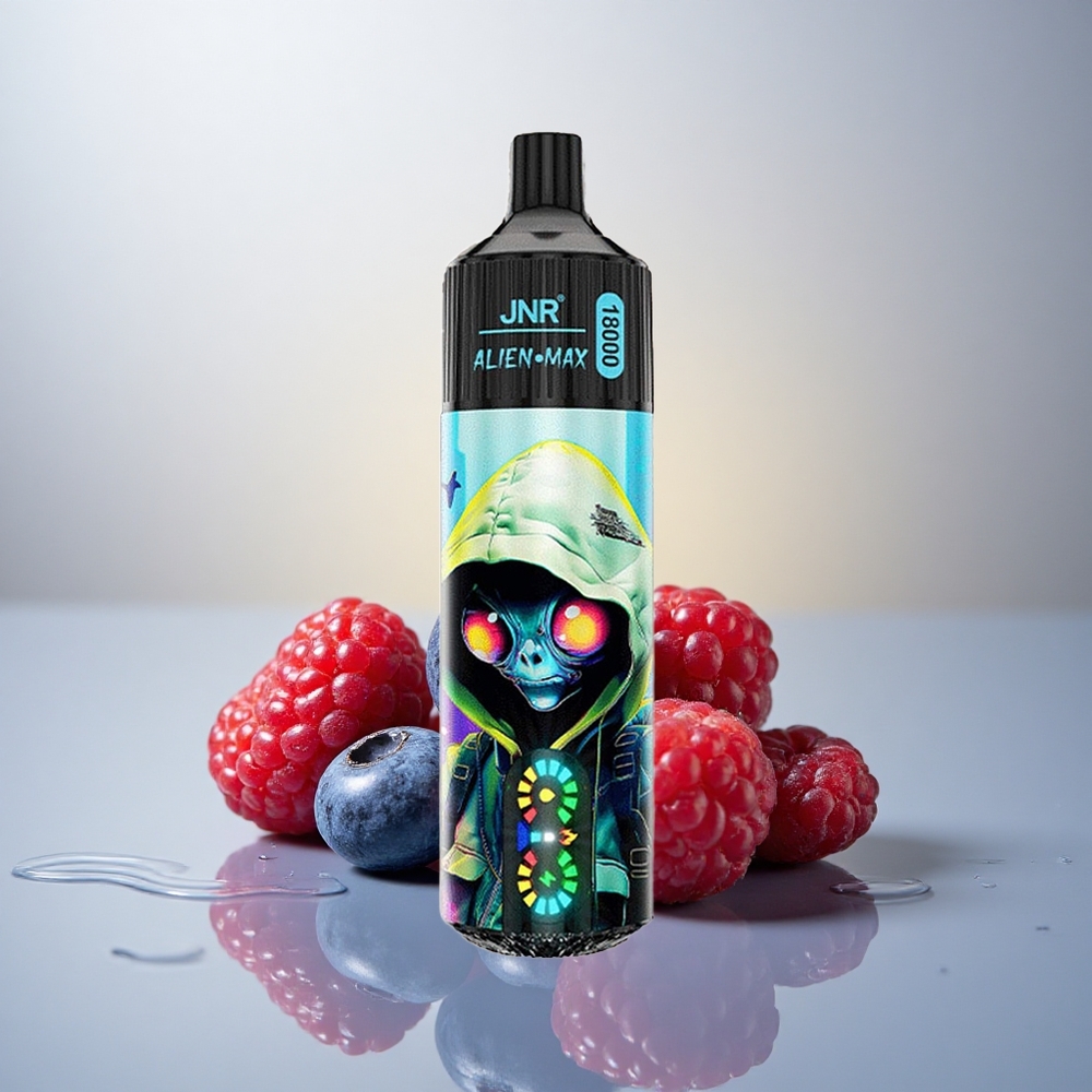 JNR Alien Max 18000 Borova Malina z 850mAh in 28ml E-tekočine