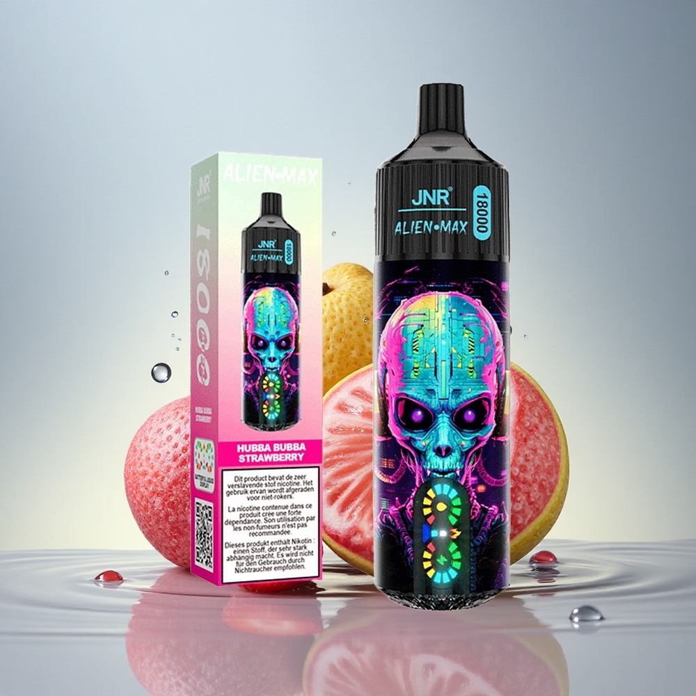 JNR Alien Max 18000 Jagoda Dual Mesh 850mAh 0% Nikotina