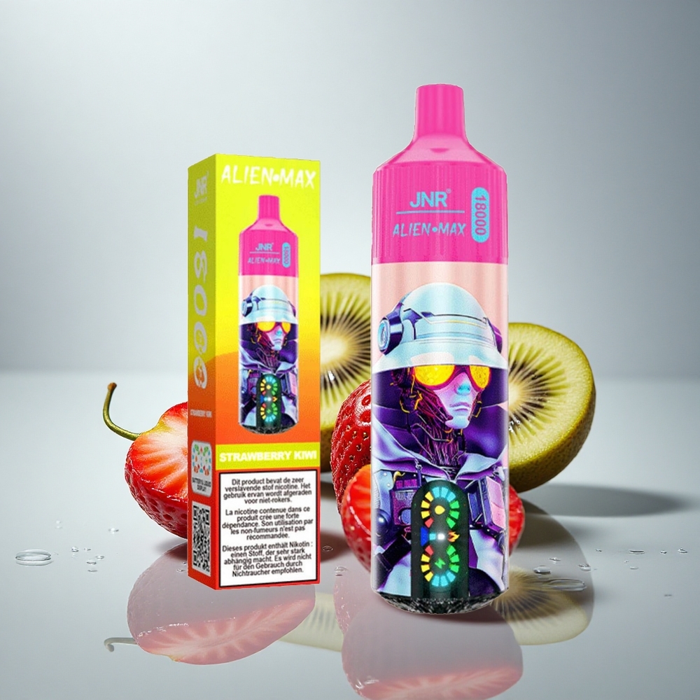 JNR Alien Max 18000 Jagoda Kivi Dual Mesh Coil 850mAh