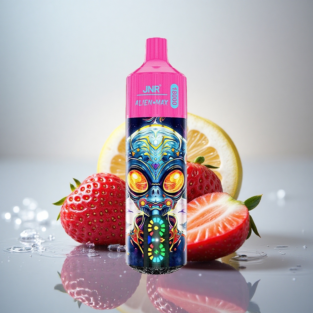 JNR Alien Max 18000 Jagodni Led z Dvojnim Jedrom in 850mAh