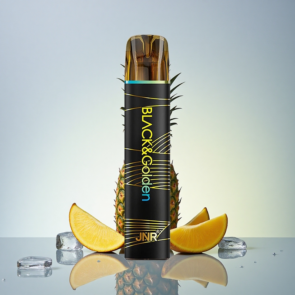 JNR Black&Golden 600+200 Ananasov Leden 550mAh 2ml Nikotin 2%