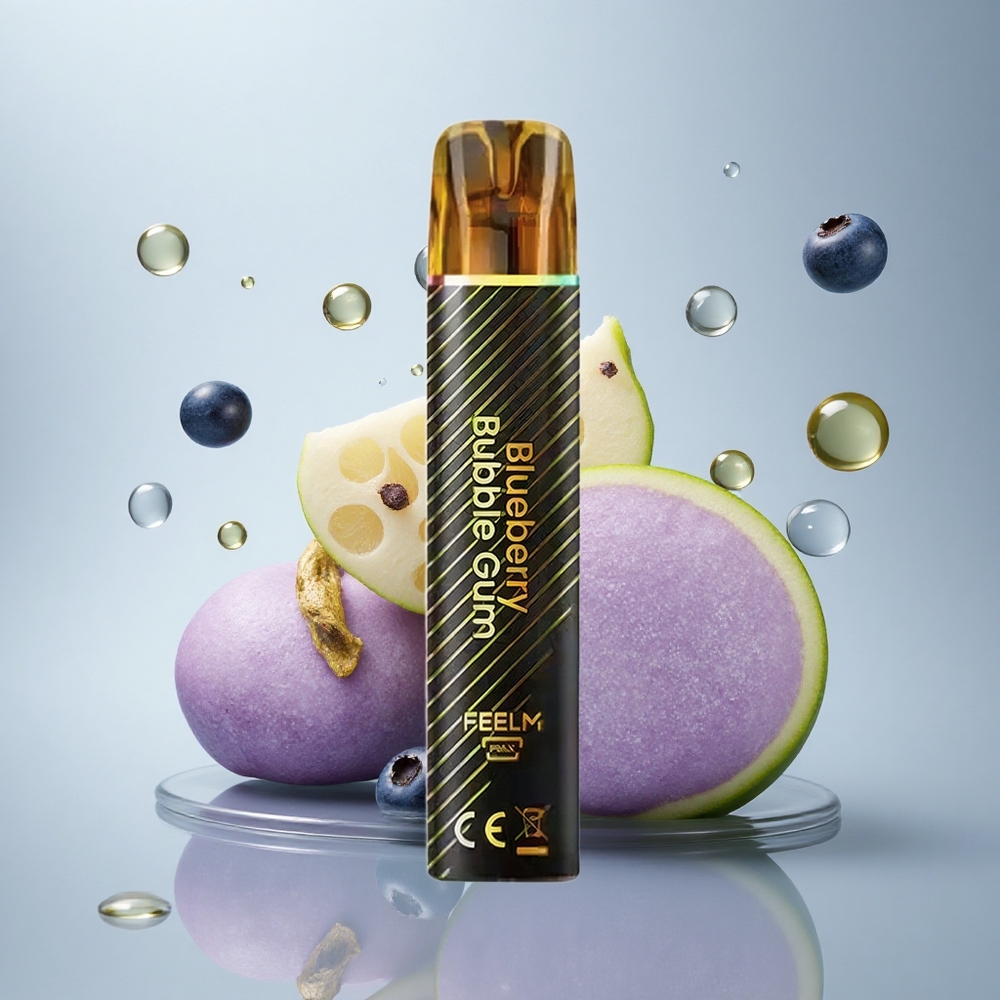 JNR Black&Golden 600+200 Borovnični mehurčki z 2% nikotina in 550mAh baterijo