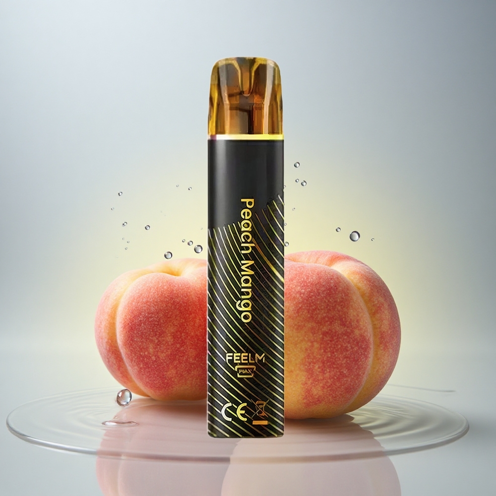 JNR Black&Golden 600+200 Breskva Mango 550mAh 2% nikotina