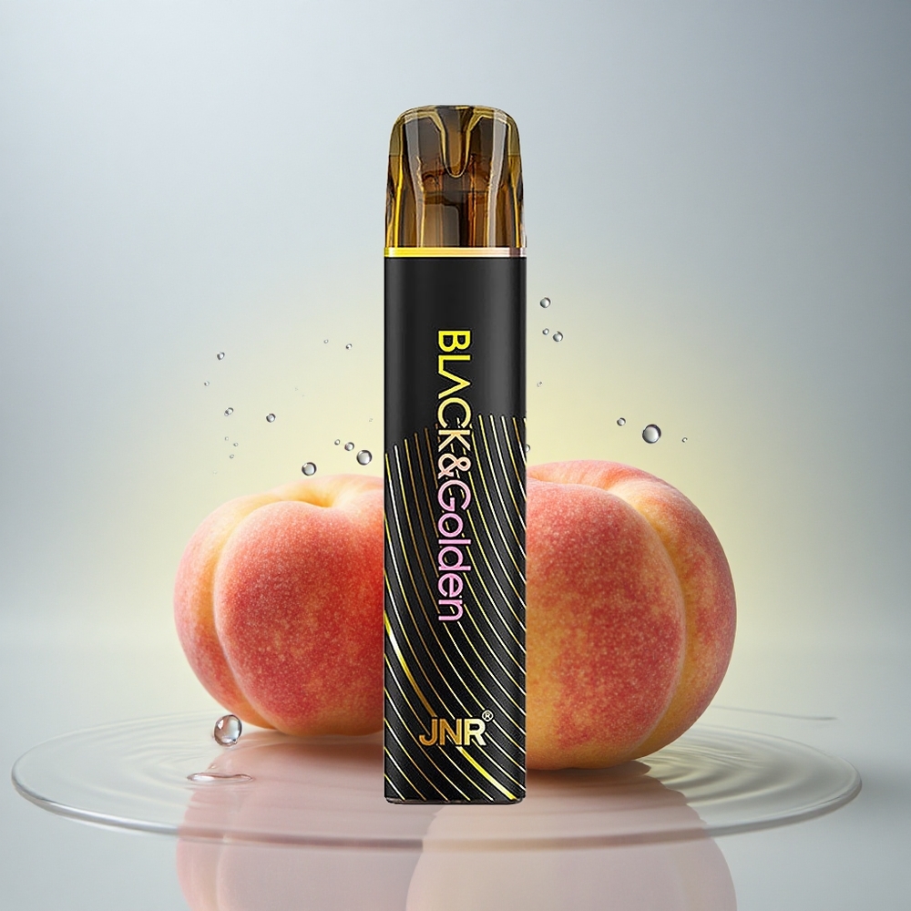 JNR Black&Golden 600+200 Breskva Mango 550mAh 2% nikotina
