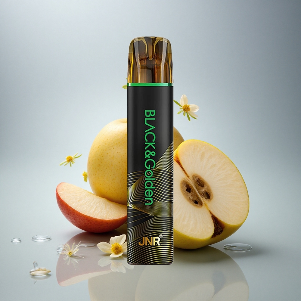 JNR Black&Golden 600+200 Kislo Jabolko 550mAh 2ml Nikotin 2%