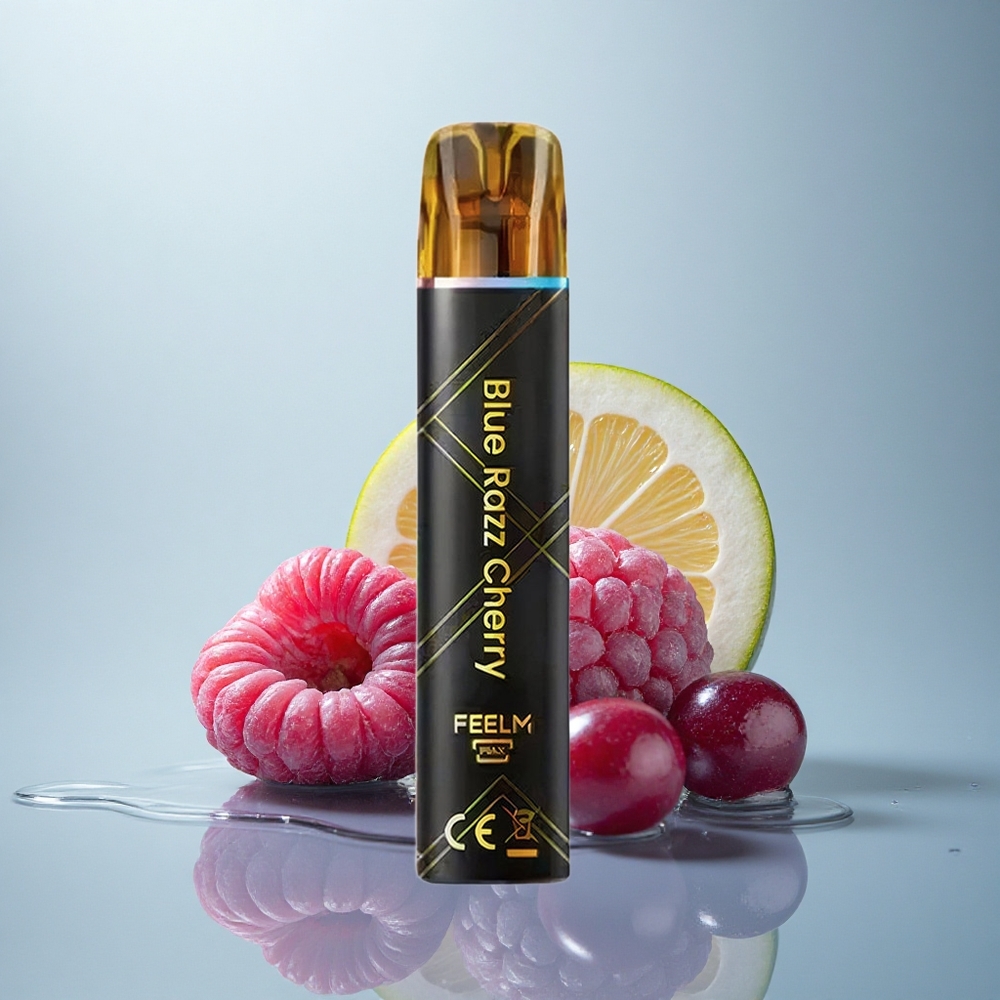 JNR Black&Golden 600+200 Modra Malina Češnja z 2% nikotina in 550mAh baterijo