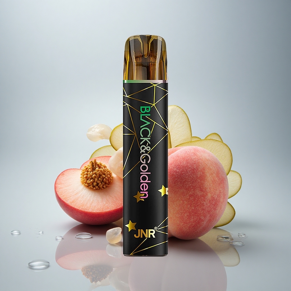JNR Black&Golden 600+200 Sadje Breskeva 550mAh 2ml Nikotin 2%