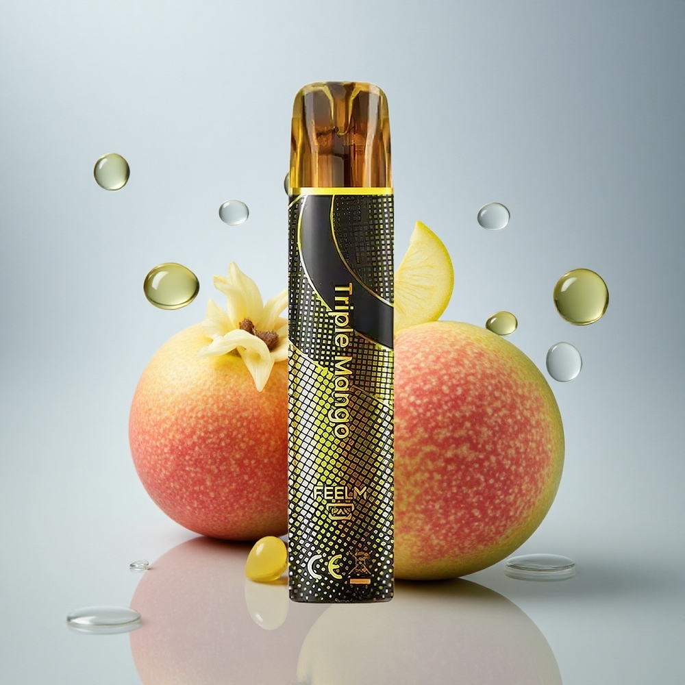 JNR Black&Golden 600+200 Trojni Mango 550mAh 2ml Nikotin 2%