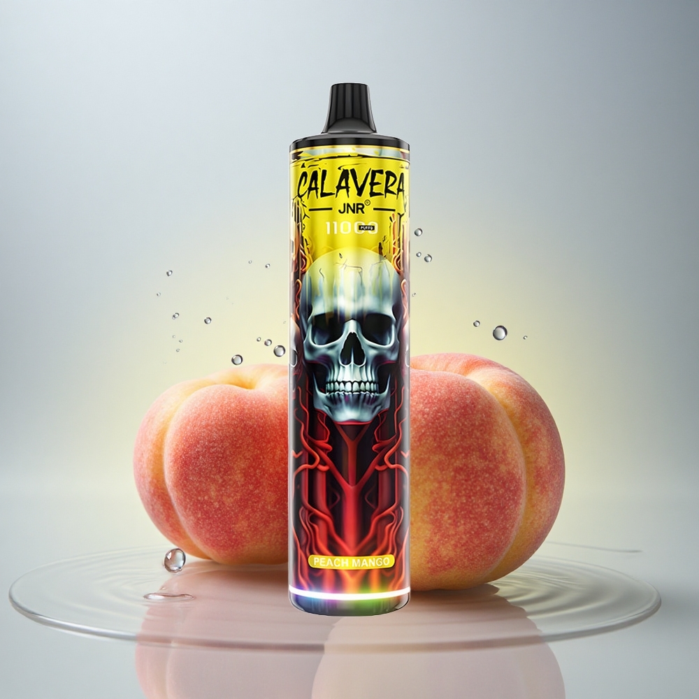JNR Calavera 11000 Breskva Mango z 21ml E-tekočine in 850 mAh