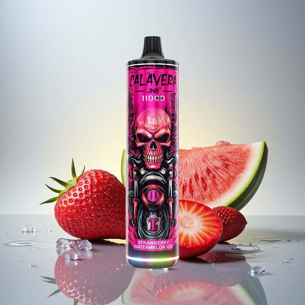 JNR Calavera 11000 Jagoda Lubenica Led z 850 mAh in 5% nikotina