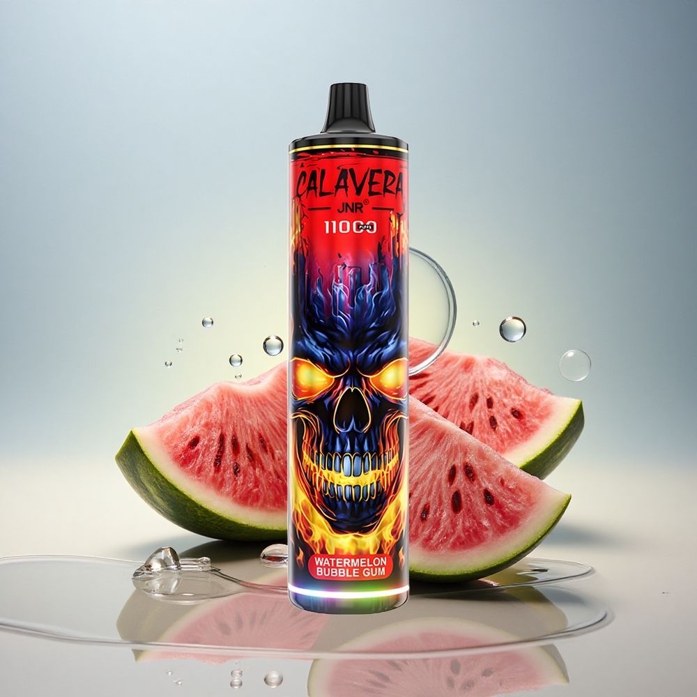 JNR Calavera 11000 Lubenični mehurčki žvečilka z 850 mAh in 0%,2%,5% nikotina