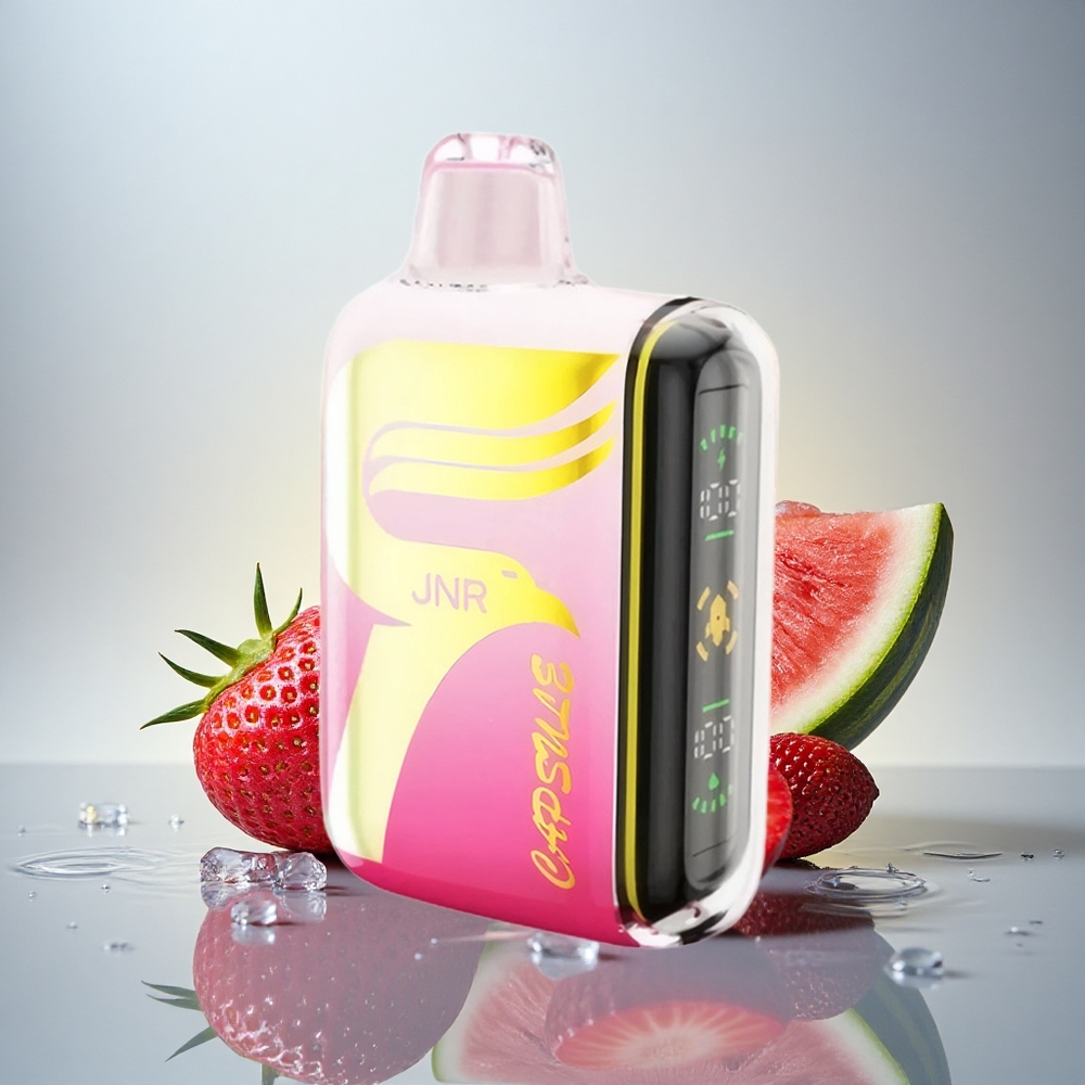 JNR Capsule 15000 Jagoda Lubenica Led z 20ml e-tekočine in 850mAh