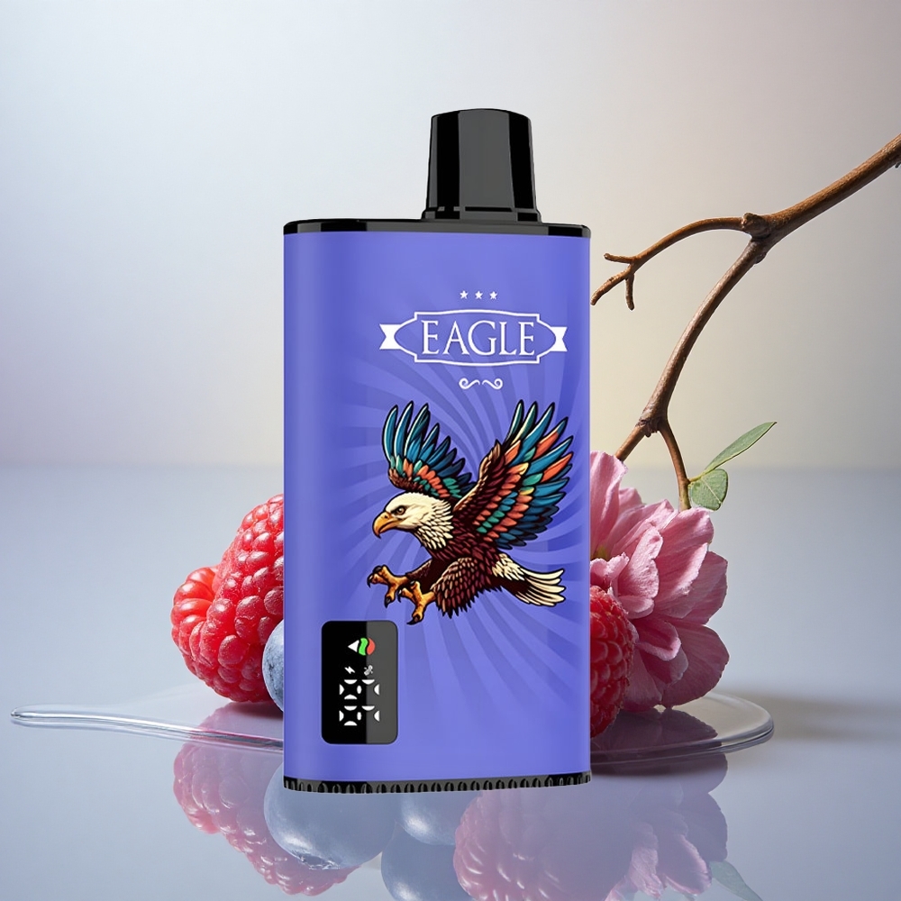 JNR EAGLE Smart 23000 Borova Malina Češnja Digitalni Zaslon 750mAh