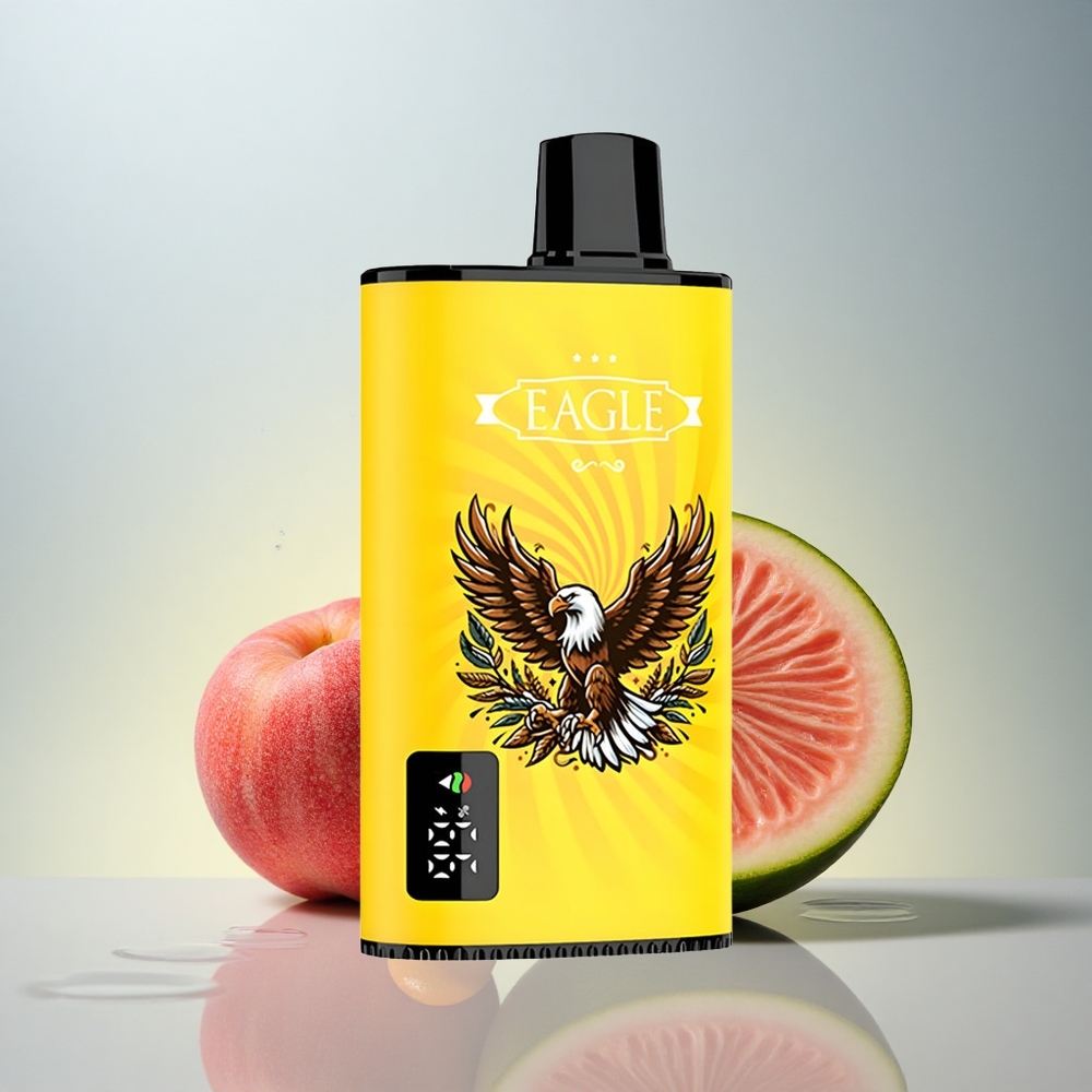 JNR EAGLE Smart 23000 Breskvovo Mango Lubenica z Nastavljivim Zračnim Tokom in 750mAh Baterijo