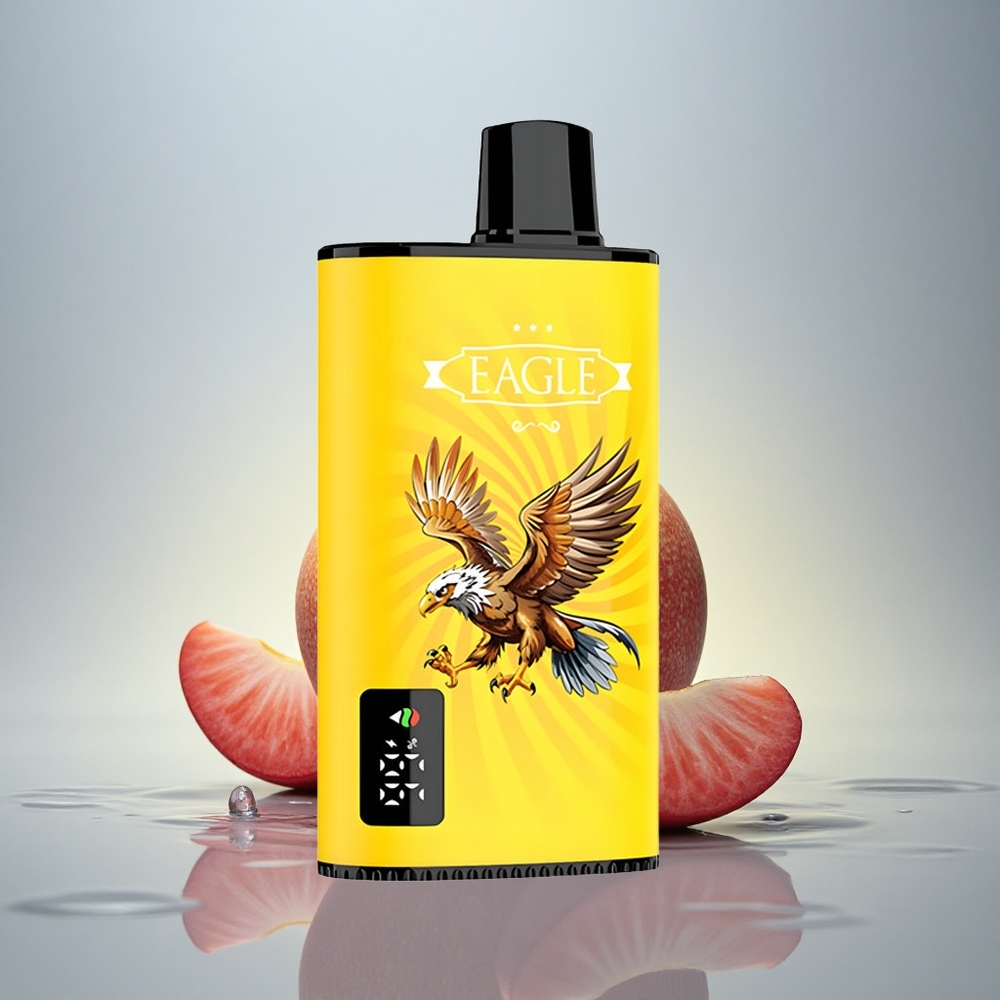 JNR EAGLE Smart 23000 Dvojno Jabolko z Nastavljivim Pretokom Zraka in 750mAh Baterijo