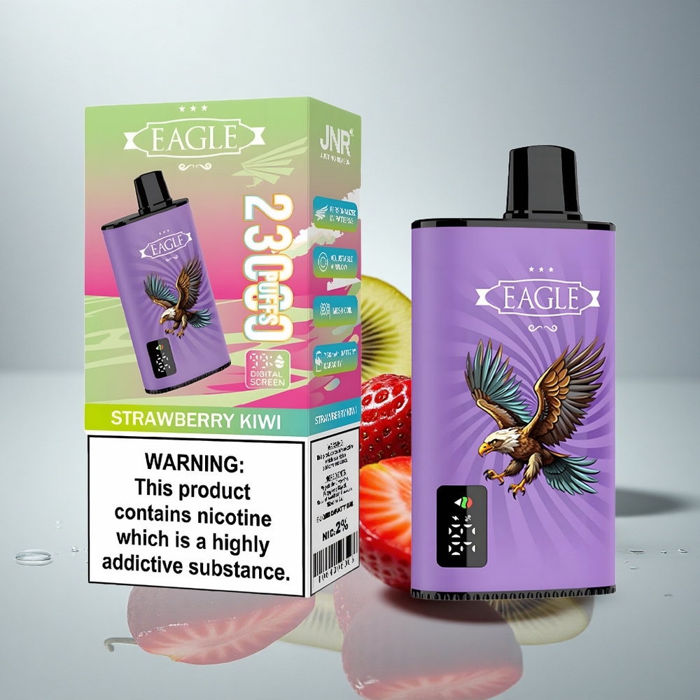 JNR EAGLE Smart 23000 Jagoda Kivi Digitalni Zaslon Nastavljiv Pretok 750mAh