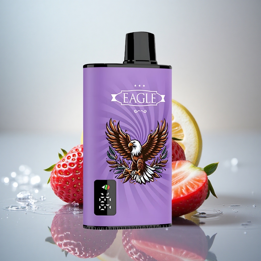JNR EAGLE Smart 23000 Jagoda Led z nastavljivim zračnim tokom, 750mAh baterija, 2 % nikotina