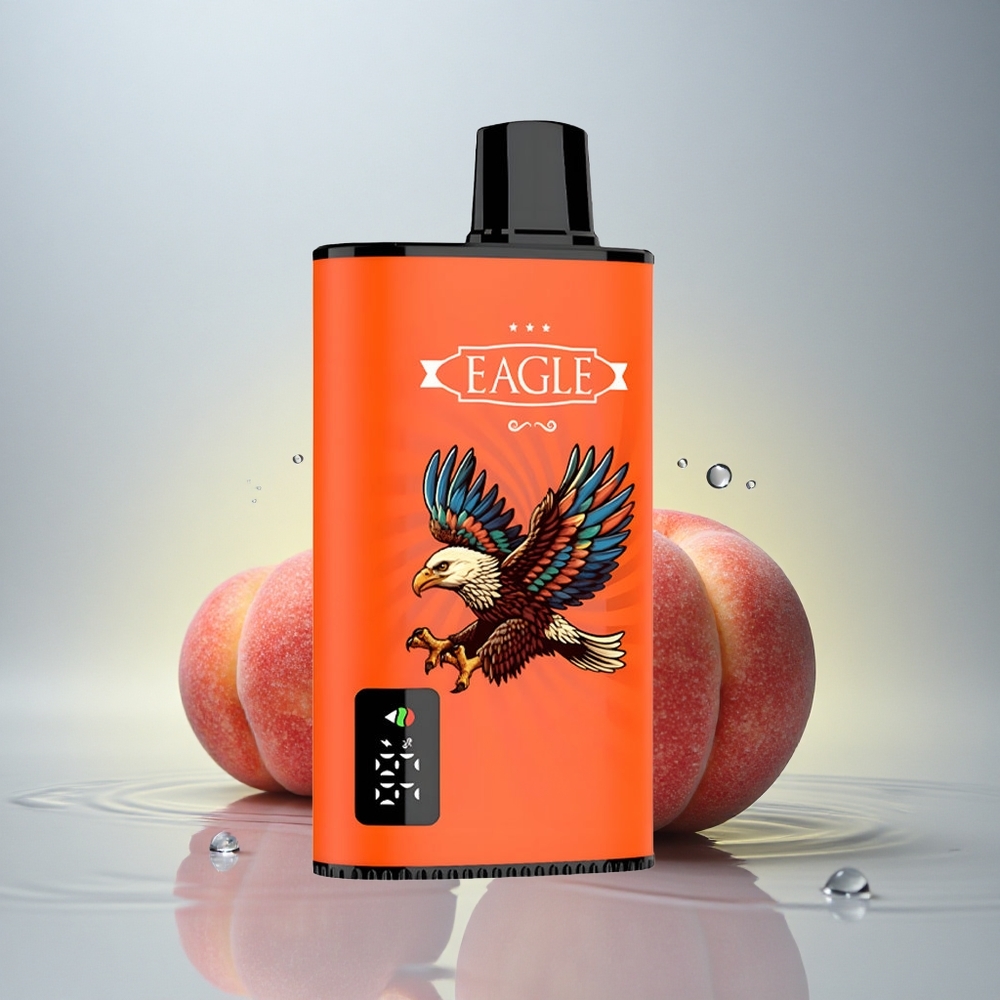 JNR EAGLE Smart 23000 Sočne Breskve z Nastavljivim Pretokom Zraka in 750mAh Baterijo