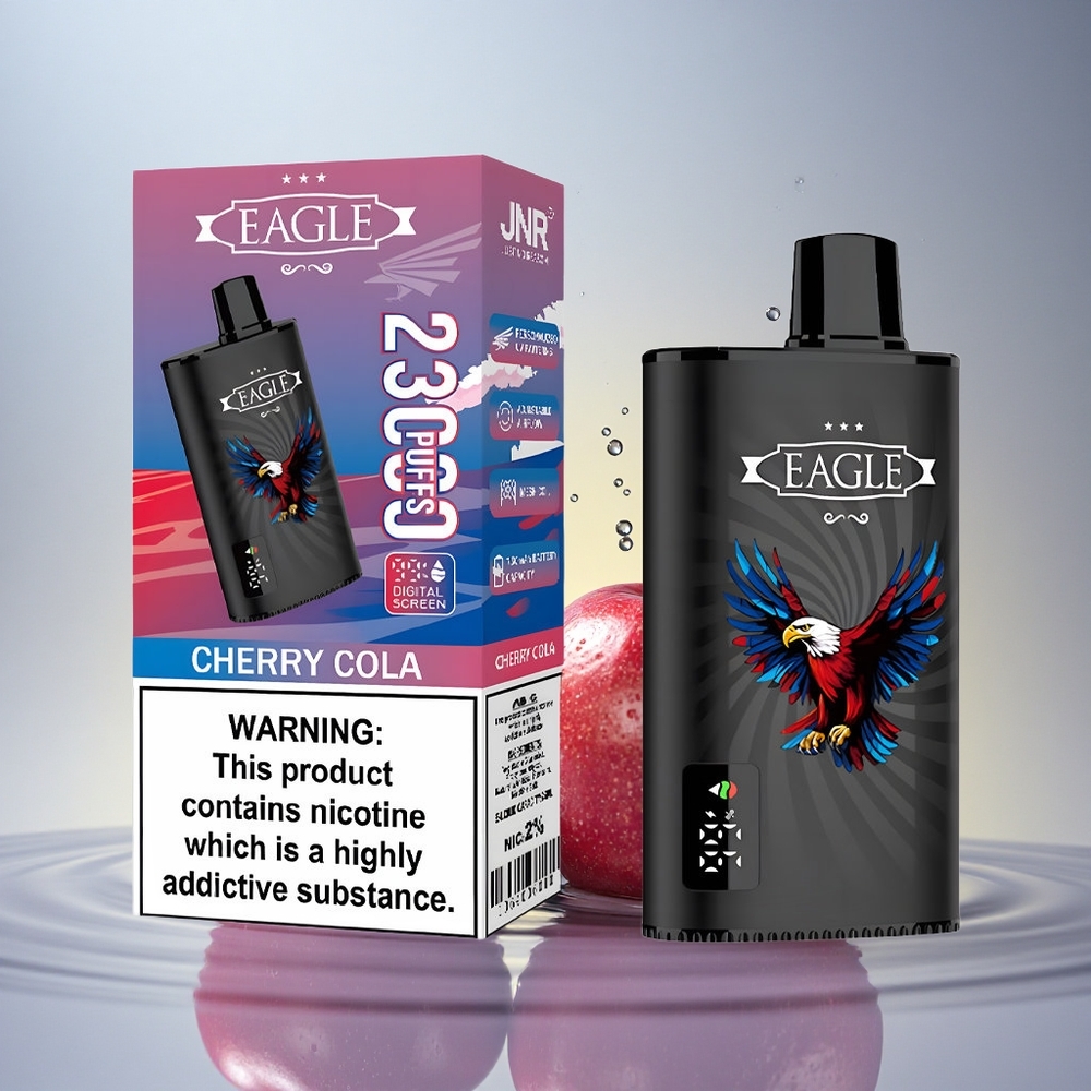 JNR EAGLE Smart 23000 Češnjeva Kola z Nastavljivim Zračnim Tokom in 750mAh Baterijo