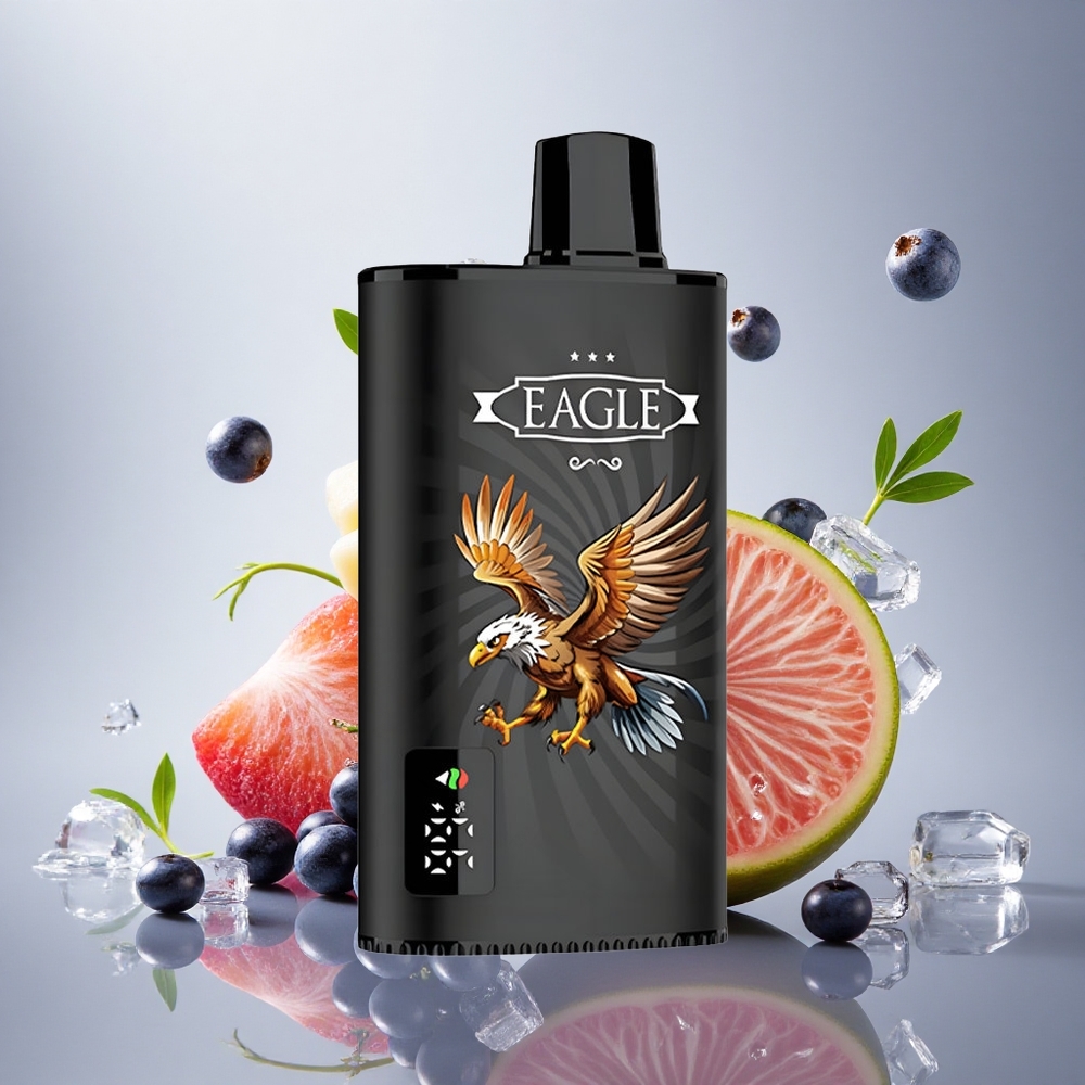 JNR EAGLE Smart 23000 Črni ribez gozdni sladoled z 2 % nikotina in nastavljivim zračnim tokom