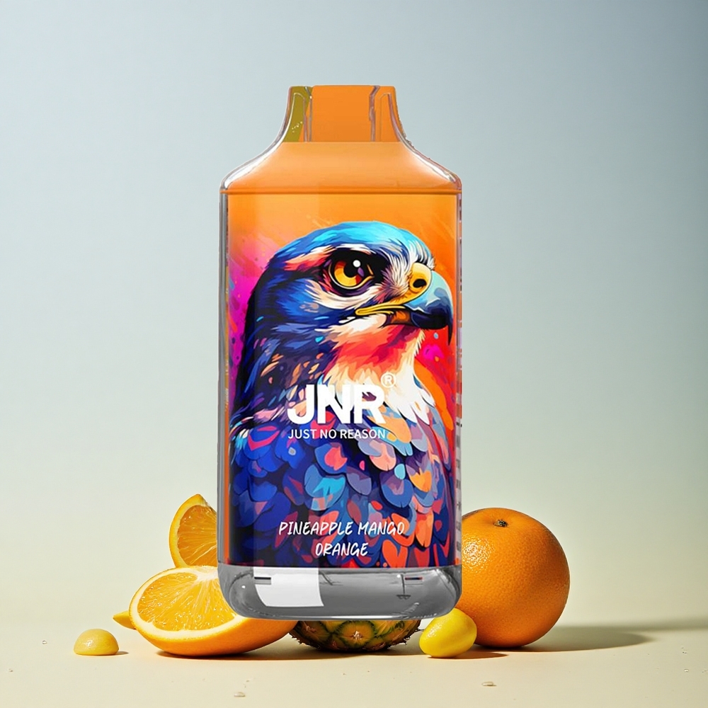 JNR Falcon 16000 Ananas Mangota Pomaranča Dual Mesh Coil 850 mAh