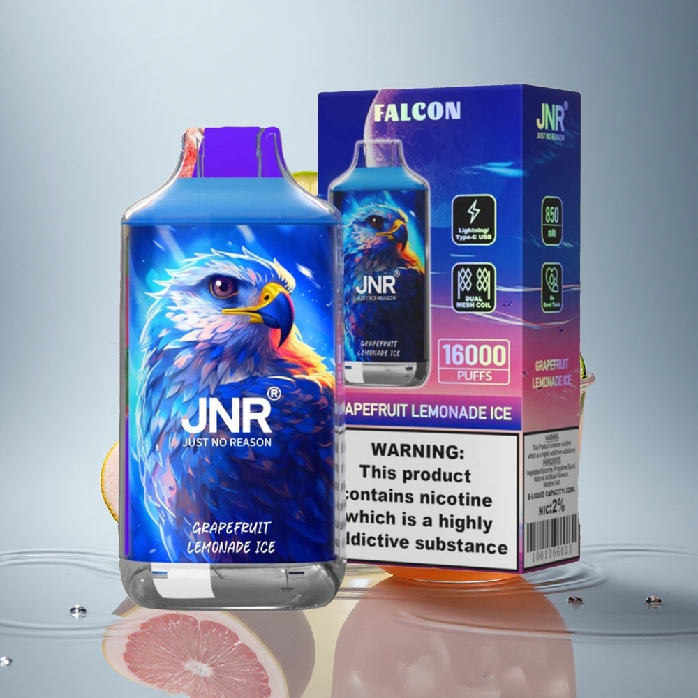 JNR Falcon 16000 Grepfruit Limonadni Led z 850 mAh in 22ml