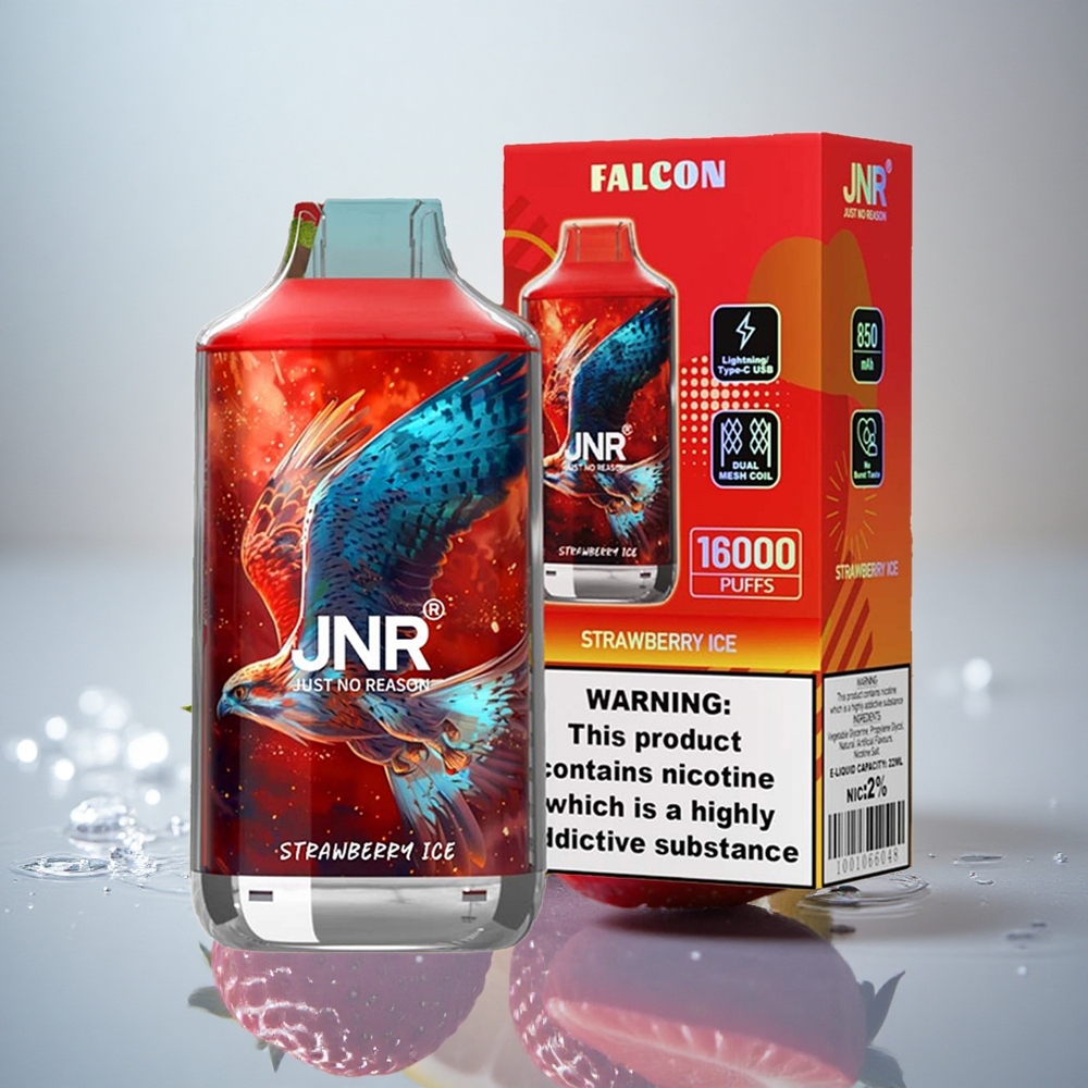 JNR Falcon 16000 Jagodni Led z 850 mAh in 22ml