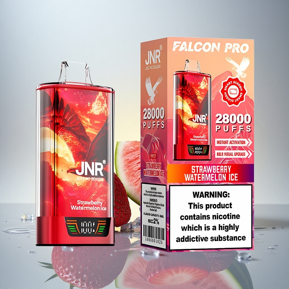 JNR Falcon Pro 28000 Jagoda Lubenica Led 30ml 950mAh 5% nikotina