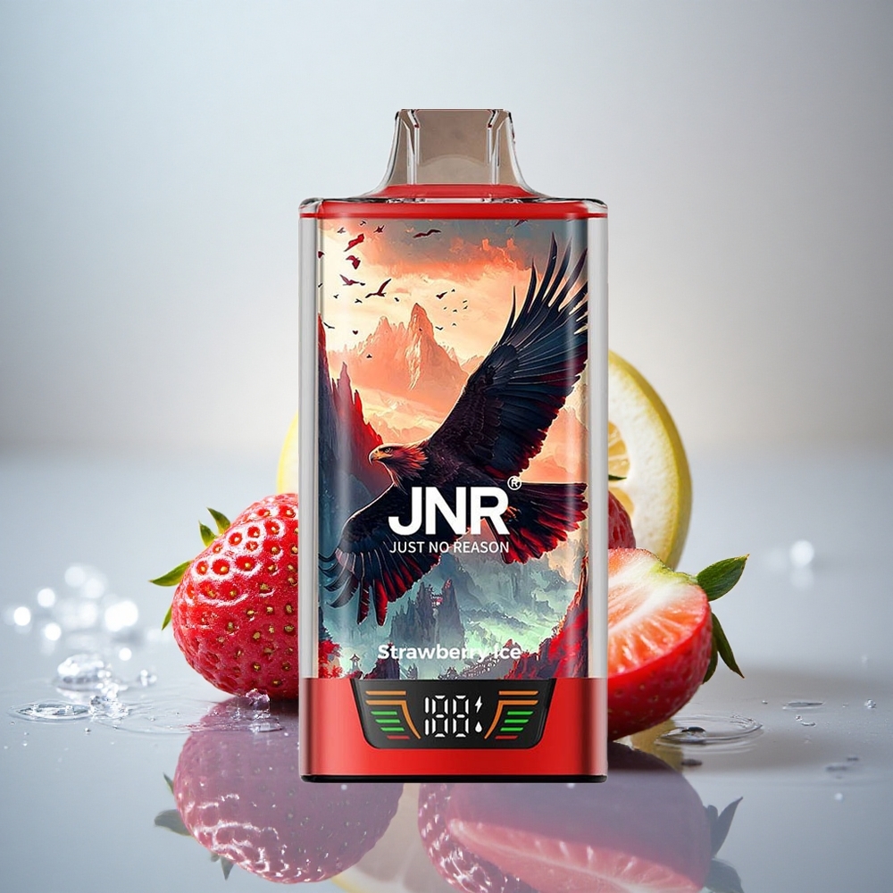 JNR Falcon Pro 28000 Jagodni Led z 5% nikotina in 950mAh baterijo